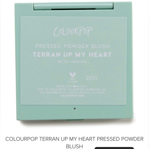 ColourPop Pressed Powder Blush in Terran Up My Heart - Picture 4 of 5